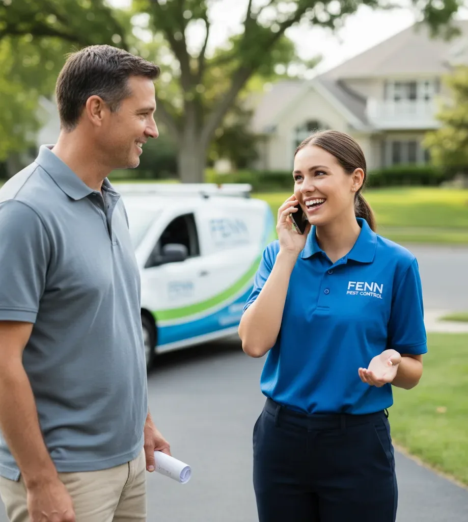 Fenn Pest Control customer support in Hillsboro